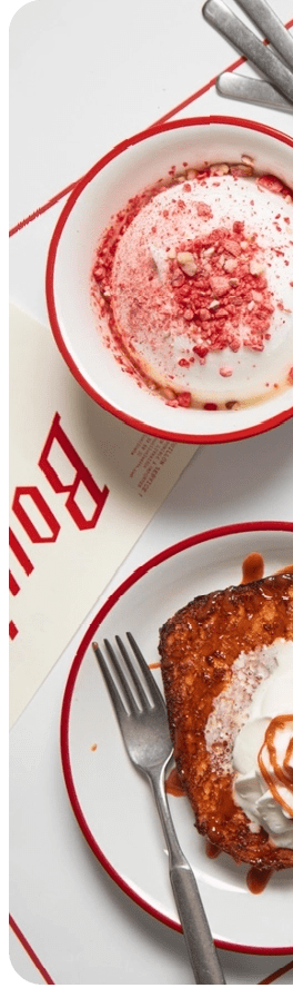 Bouillon plan de table