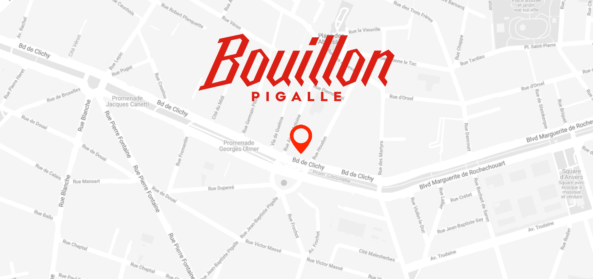 Bouillon Map Pigalle